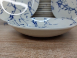 Сервиз из тарелок KL24-Marble Blue