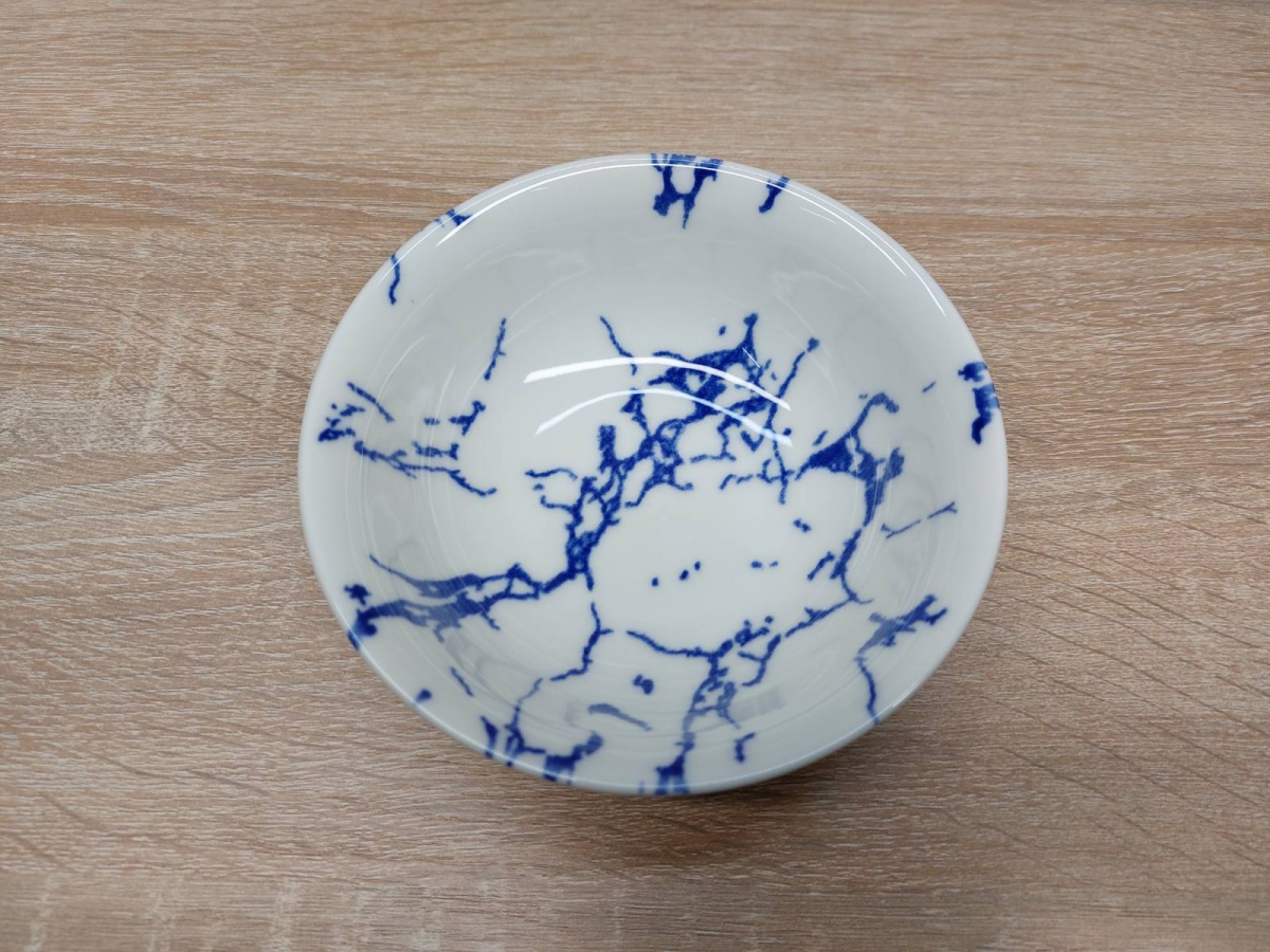 Сервиз из тарелок KL24-Marble Blue