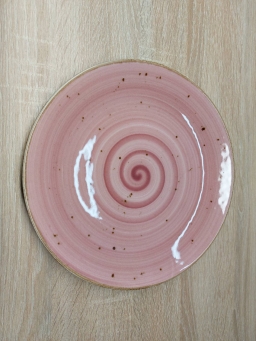 Сервіз із тарілок DN24-Spiral Pink