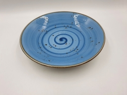 Тарелка суповая Spiral blu-21