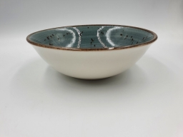 Піала 450 мл Spiral grey-blue-16 