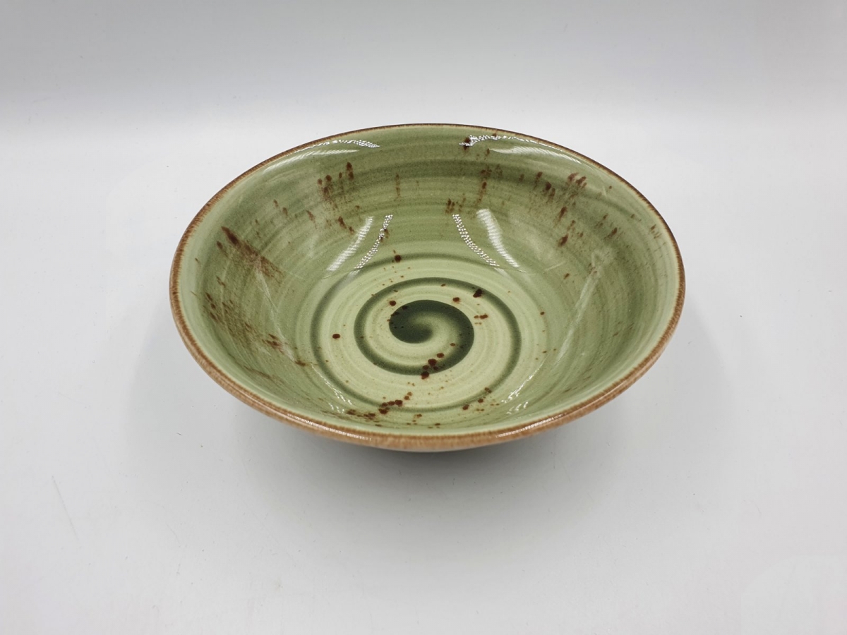 Піала 450 мл Spiral green-16