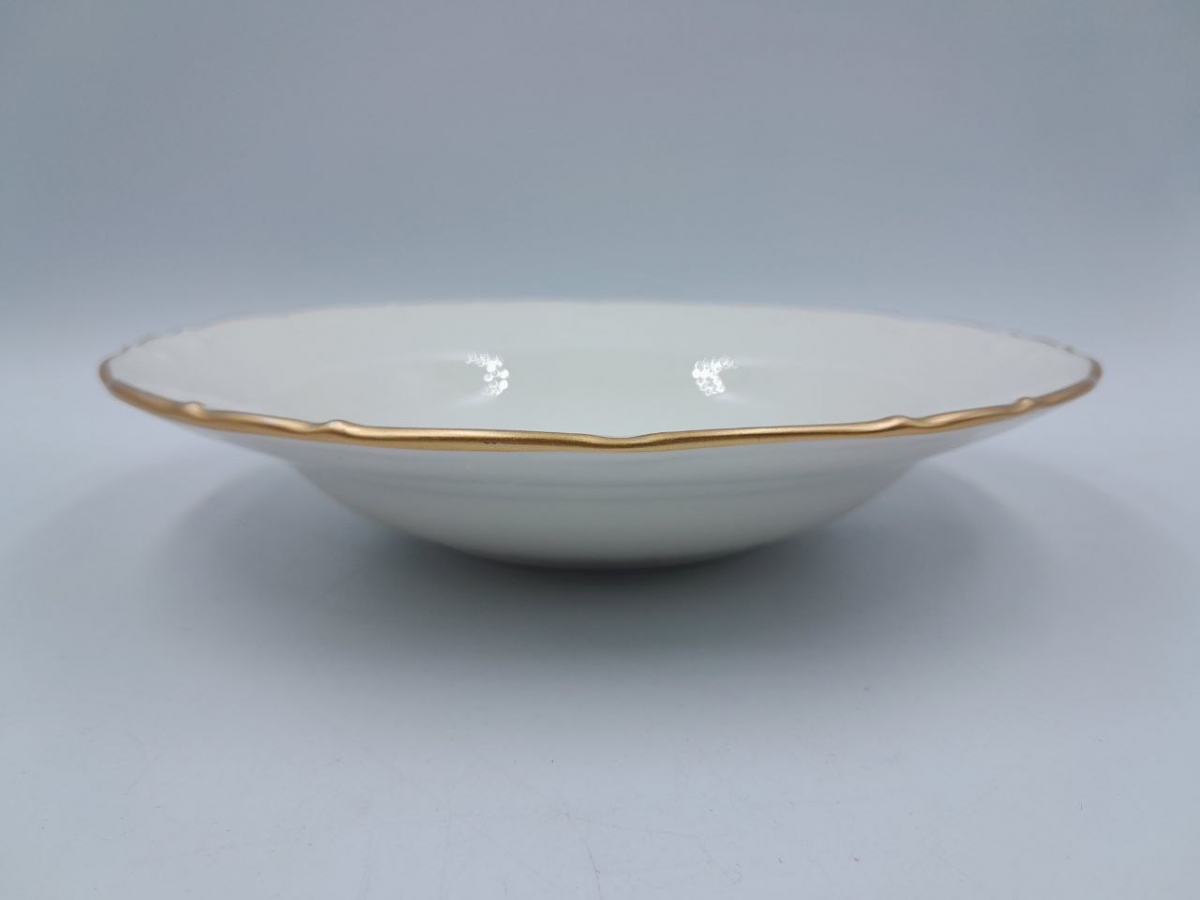 Тарелка суповая Gold-21