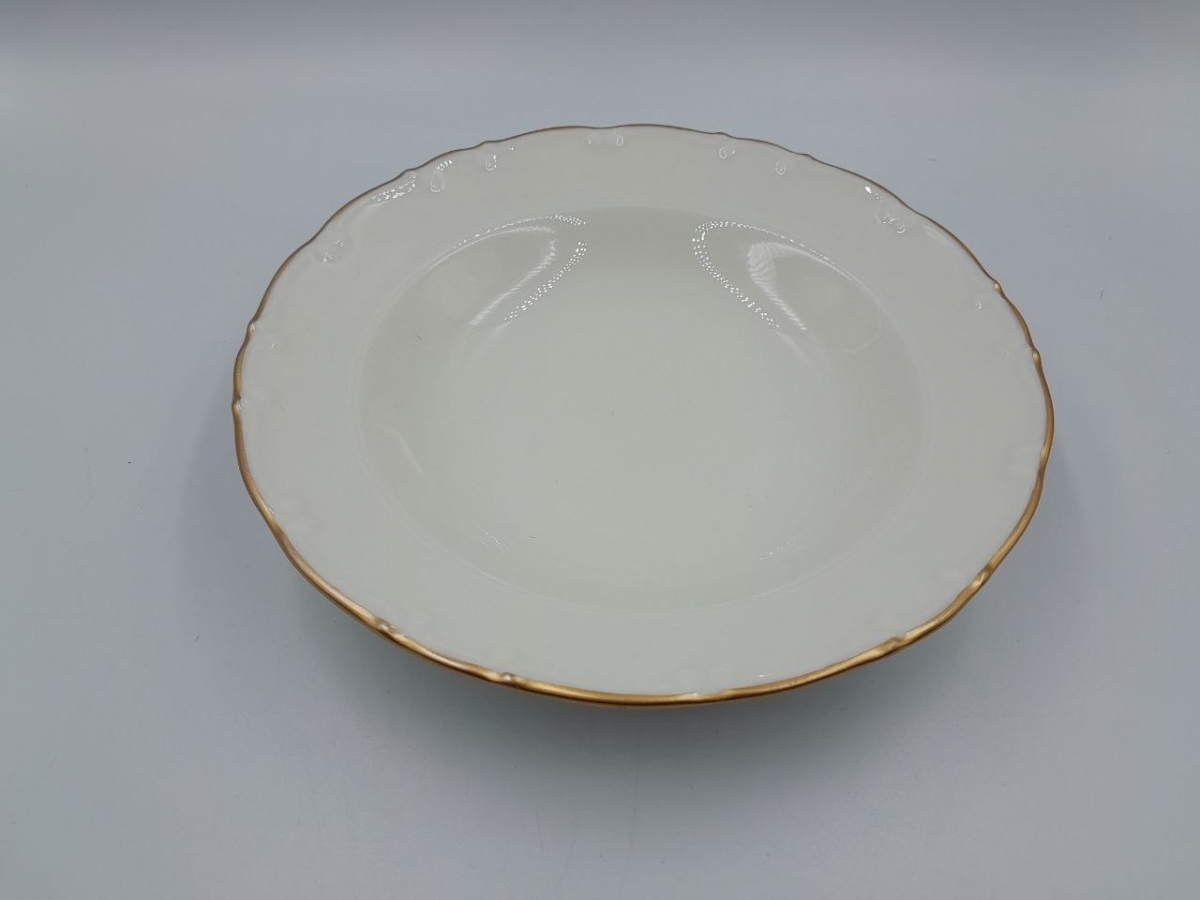 Тарелка суповая Gold-21