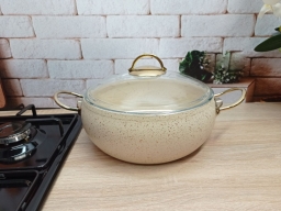 Кастрюля 3141 (Айвори - 28х11,5) 6,6 л