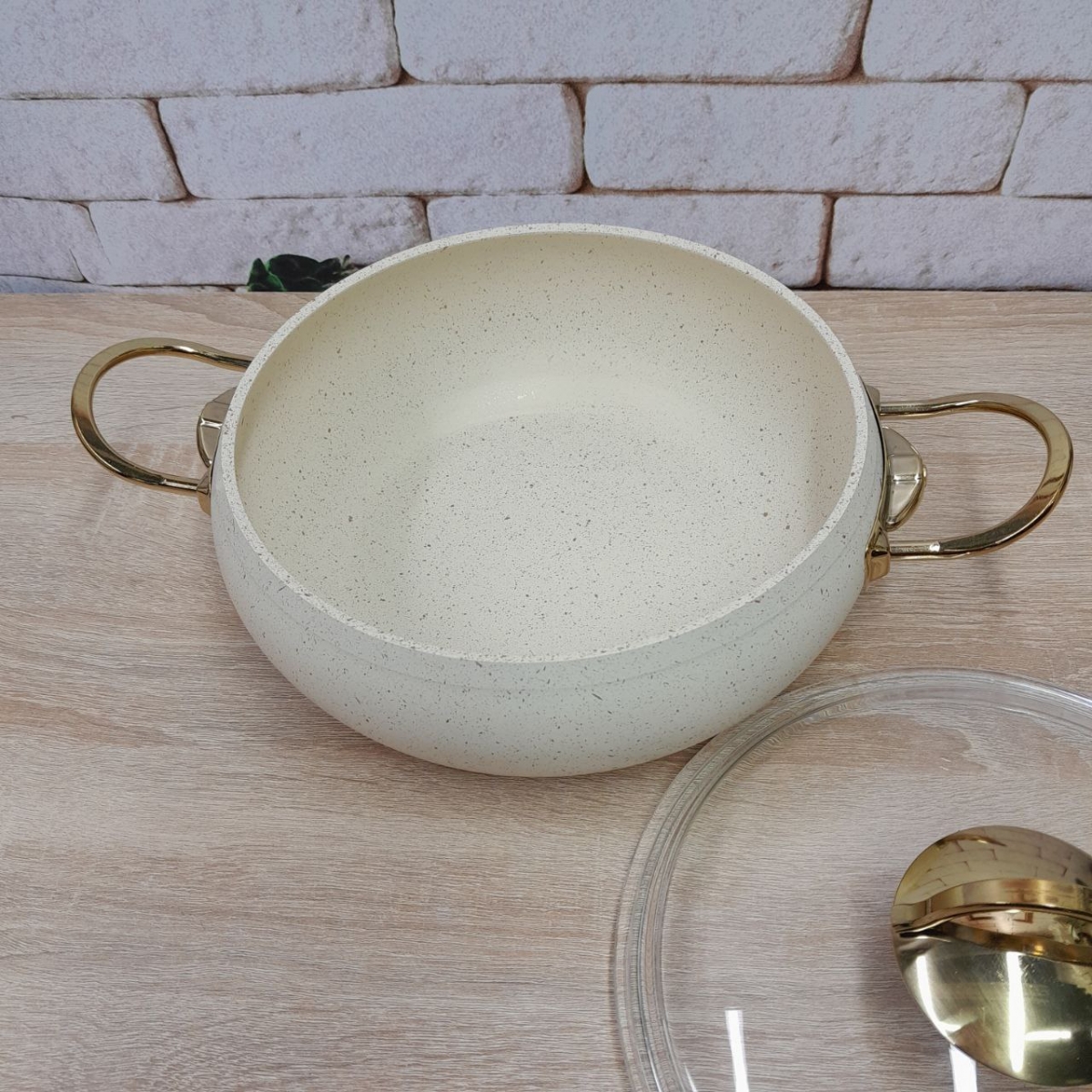 Кастрюля 3141-IND (Айвори - 26х11) 5,5 л