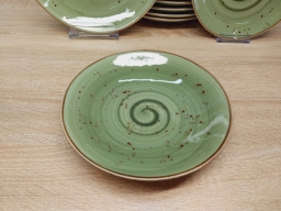 Сервиз из тарелок DN24-Spiral Green