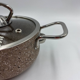 Каструля 3112 S (Коричнева - 14х7,5) 0,9 л