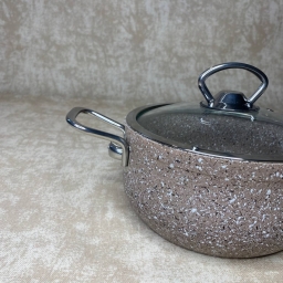 Кастрюля 3112 S (Коричневый - 16х8) 1,4 л