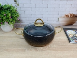 Каструля 3141 (Золото - 18х8) 2 л