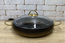 Сотейник 3341 (Золото - 28 х 7) 3,5 л