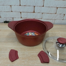 Каструля 3120 (Червоний - 28х14) 7,05 л
