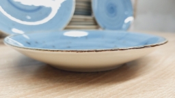 Сервиз из тарелок DN24-Spiral Blue