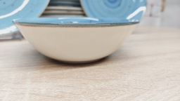 Сервиз из тарелок DN24-Spiral Blue
