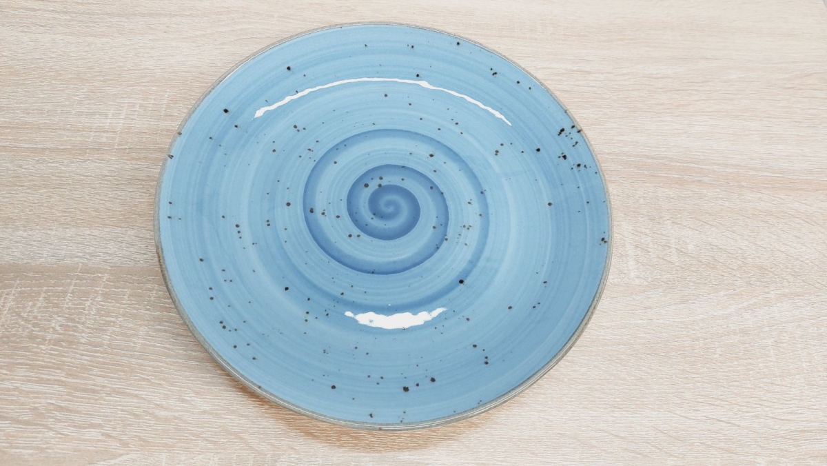 Сервиз из тарелок DN24-Spiral Blue