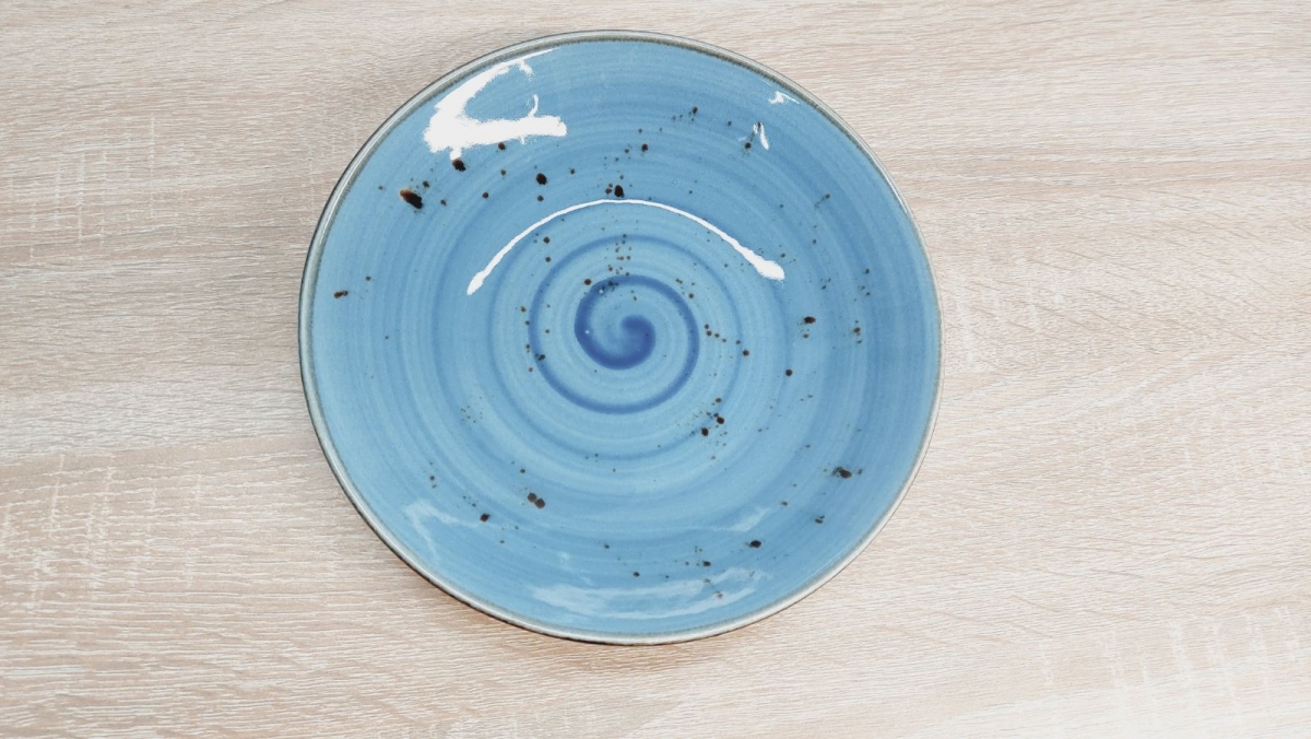 Сервиз из тарелок DN24-Spiral Blue