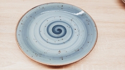 Сервіз із тарілок DN24-Spiral Grey-Blue
